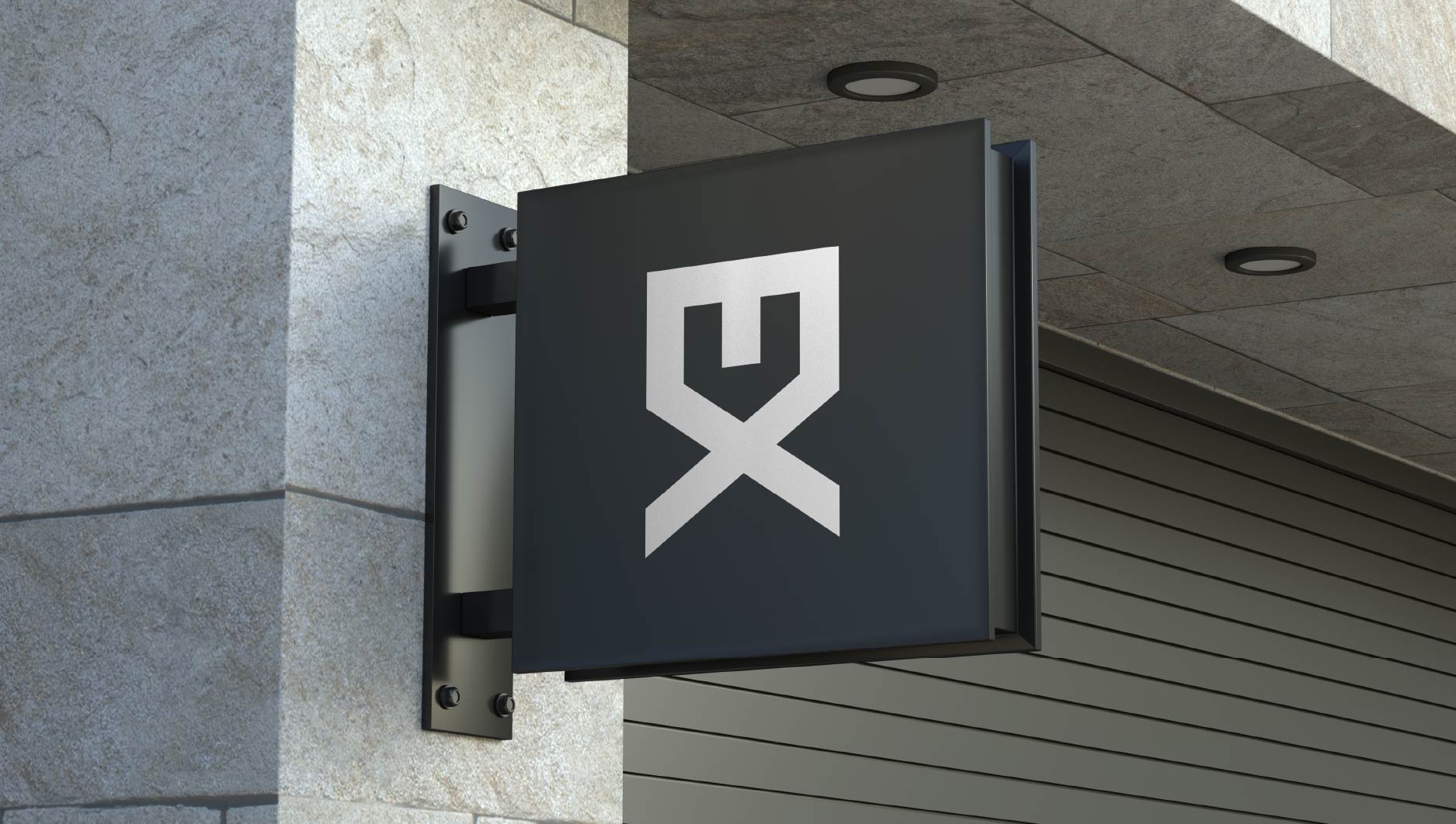 Xclusive Barber exterior signage